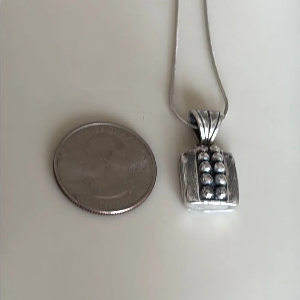 Sterling silver necklace